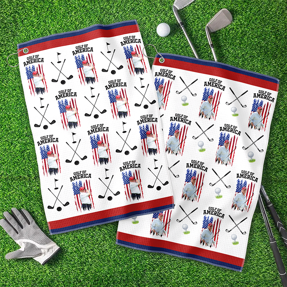 Golf Of America Trump Golf Towel Trump Dad Gift CH07 67358