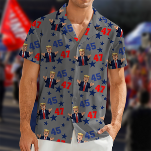 Funny Trump 45 47 Hawaii Shirt Gift For Trump Supporters HA75 64272