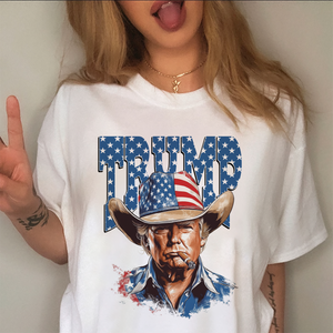 Western Trump Retro USA 4th of July Bright Shirt HO82 65724