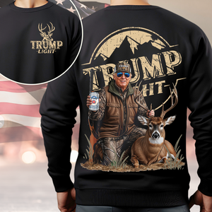 Custom President Trump Deer Hunting Back And Front Shirt TH10 63585