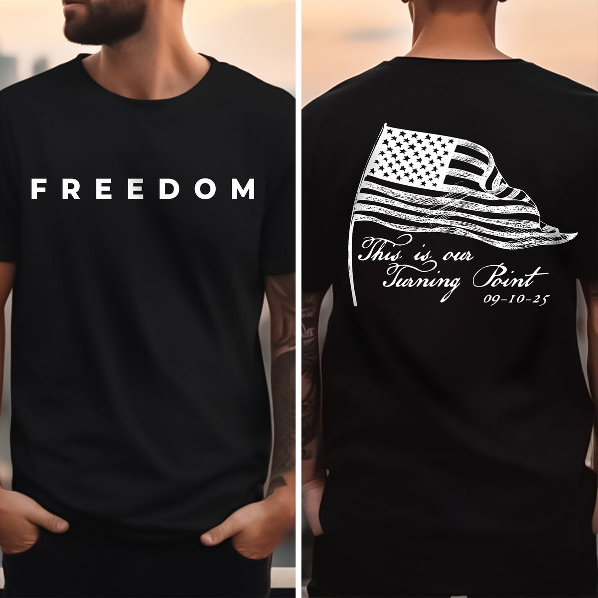 This Is Our Turning Point Charlie Kirk Shirt HA75 64616