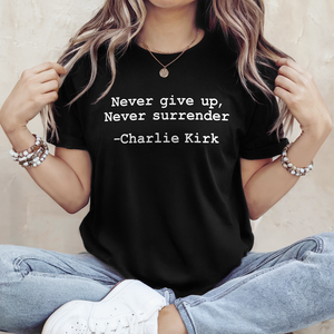 Never Surrender Dark Shirt HA75 644118
