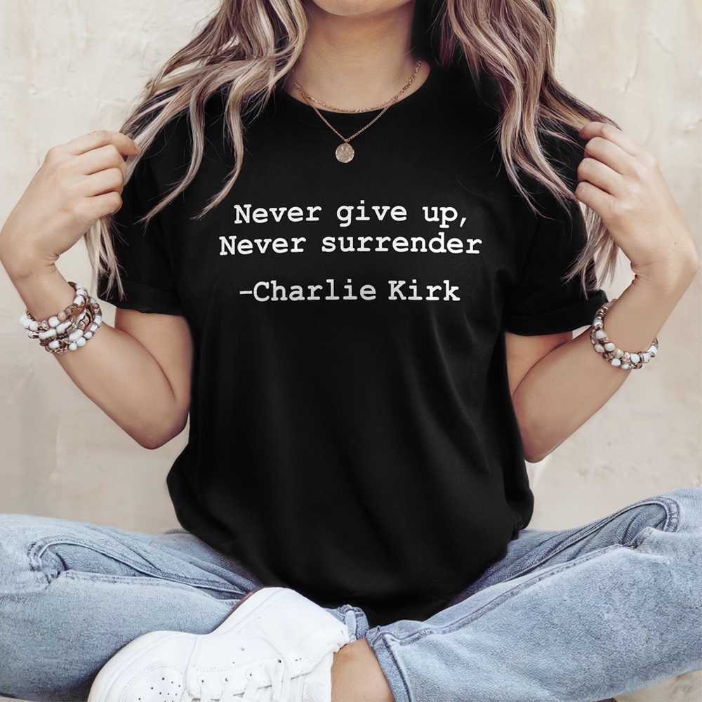 Never Surrender Dark Shirt HA75 644118