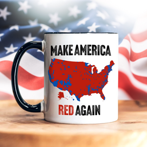 Make America Red Again Accent Mug Gift for Trump Lovers HA75 67090