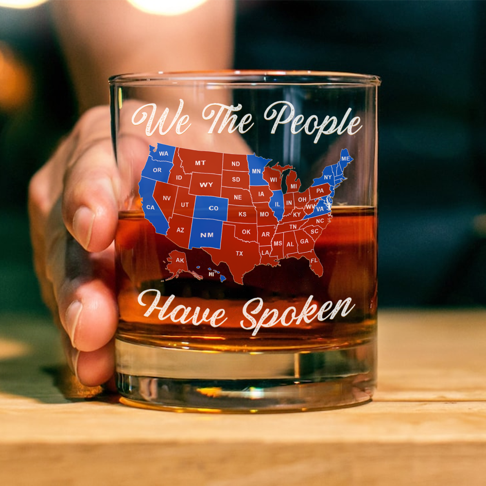 We The People Have Spoken Whiskey Glass HA75 63982