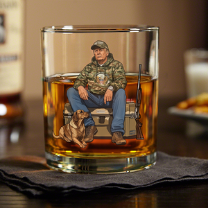 Trump Hunting Gear: Buck Around and Find Out Whisky Glass LM32 63831