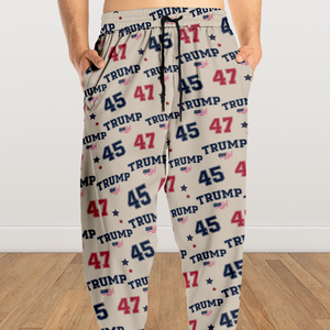 Trump The 45th and 47th President's Legacy in Republican Politics Sweatpants LM32 65199