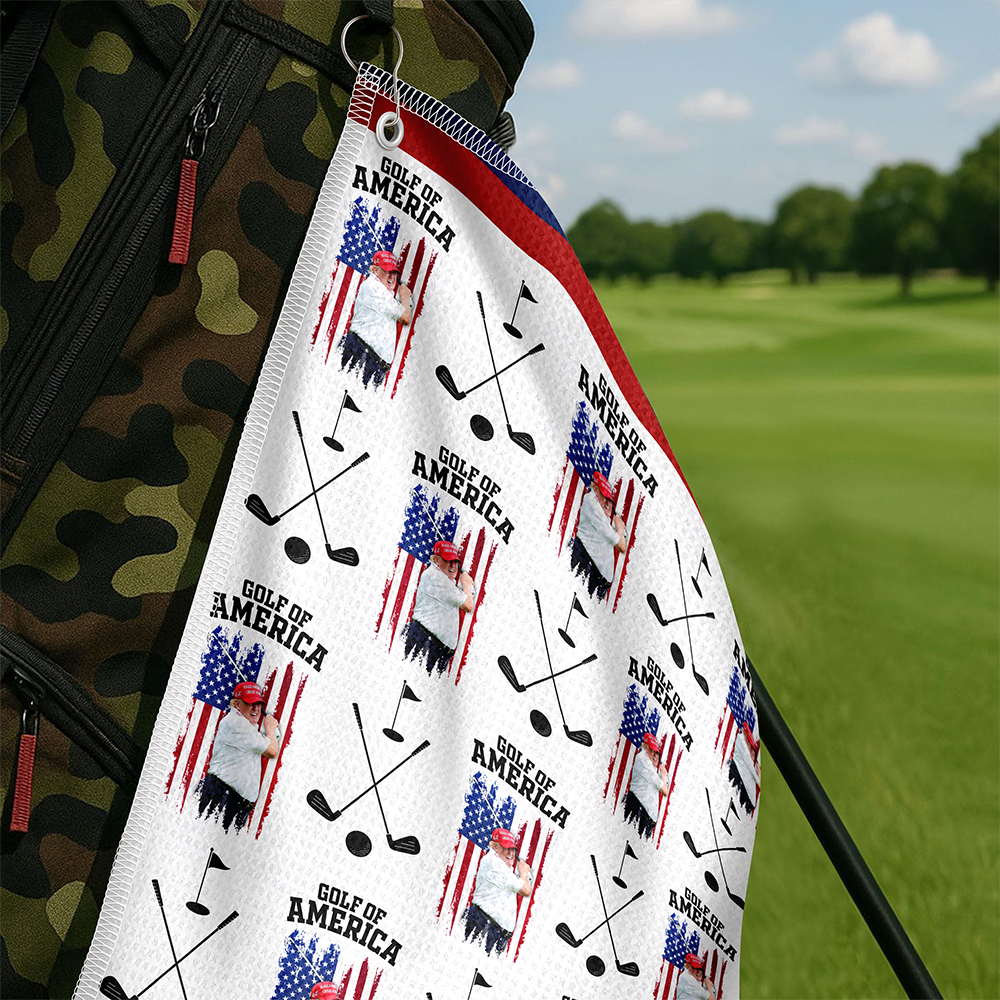 Golf Of America Trump Golf Towel Trump Dad Gift CH07 67358