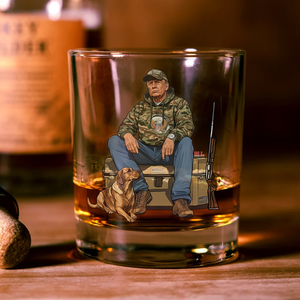 Trump Hunting Gear: Buck Around and Find Out Whisky Glass LM32 63831