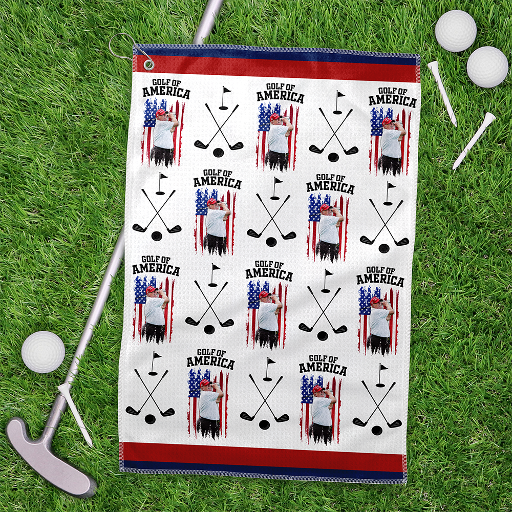 Golf Of America Trump Golf Towel Trump Dad Gift CH07 67358