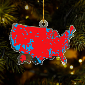 Trump Better Coverage Than Verizon Acrylic Ornament HA75 63892