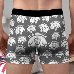 It's Huuuge Trump Funny Gift Men's Boxer HA75 64268