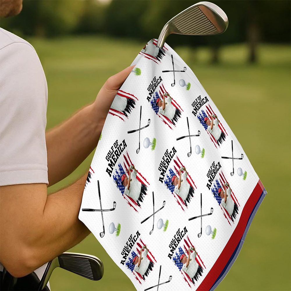 Golf Of America Trump Golf Towel Trump Dad Gift CH07 67358