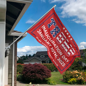 Trump Make America Great Again Inauguration Day Banner House Flag HA75 64266