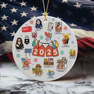 Recap 2025 United State of America Light Ceramic Ornament LM32 65807