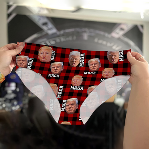 Custom Trump Photo Trump MAGA Underwear For Women Funny Gift HA75 67196