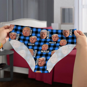 Custom Trump Photo Trump MAGA Underwear For Women Funny Gift HA75 67196