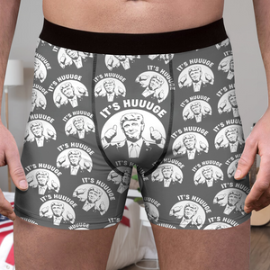 It's Huuuge Trump Funny Gift Men's Boxer HA75 64268