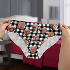 Custom Trump Photo Trump MAGA Underwear For Women Funny Gift HA75 67196