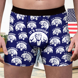 It's Huuuge Trump Funny Gift Men's Boxer HA75 64268