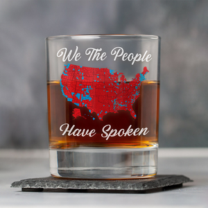 We The People Have Spoken Whisky Glass HA75 63982