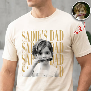 Personalized Vintage Photo Dad, Mom Comfort Shirt HA75 921446