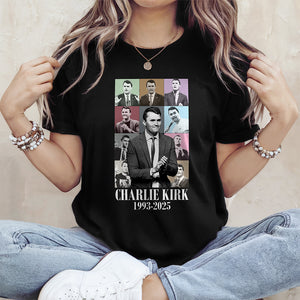 Charlie Kirk 1993 2025 RIP America’s Hero Dark Shirt CH07 67486
