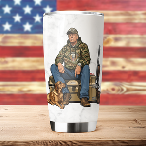 Trump Hunting Gear: Buck Around and Find Out Fat Tumbler LM32 63829