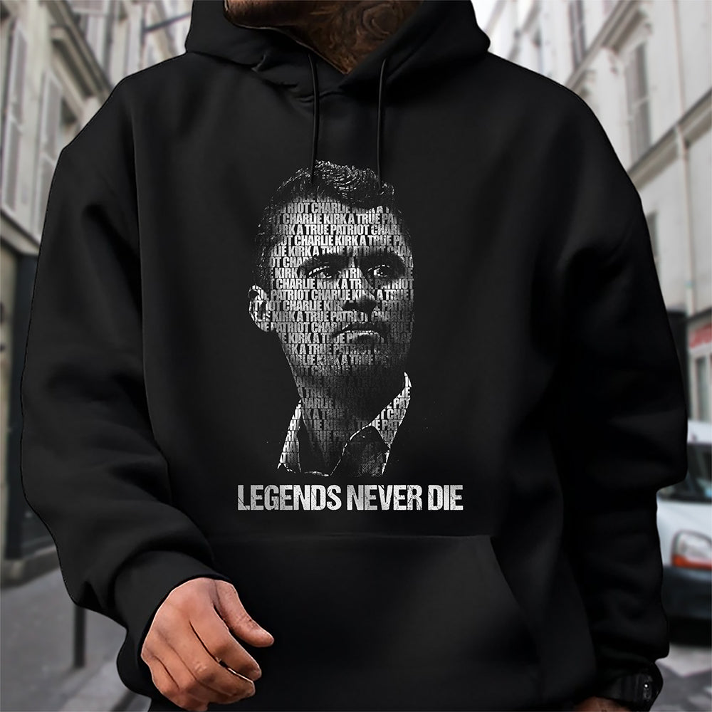 Charlie Kirk Legends Never Die Dark Shirt CH07 67692