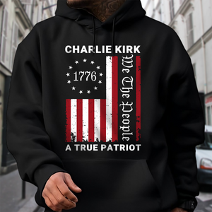 We The People - Pray For Charlie Kirk Memorial Dark Shirt LM32 65467