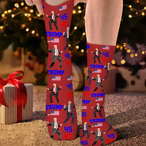 Trump - Embrace Success with a Little Bit of Crazy Socks N369 HA75 64088