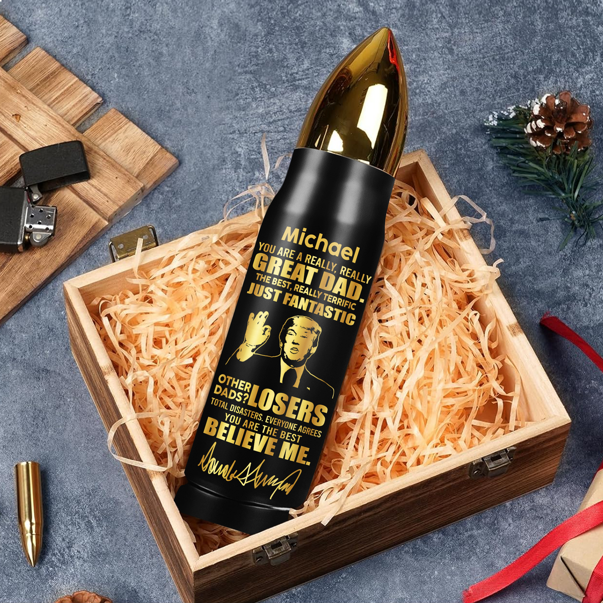 Trump Great Dad Tumbler Trump For President 2024 N369 62744