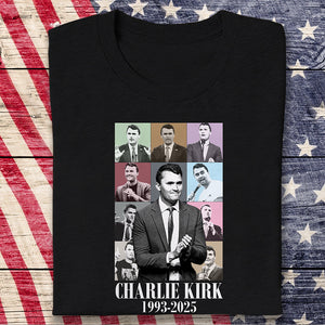 Charlie Kirk 1993 2025 RIP America’s Hero Dark Shirt CH07 67486