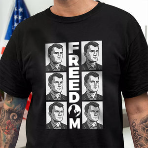 Charlie Kirk Freedom Dark Shirt CH07 67578
