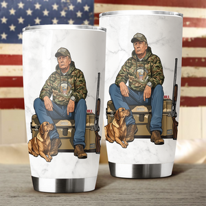 Trump Hunting Gear: Buck Around and Find Out Fat Tumbler LM32 63829