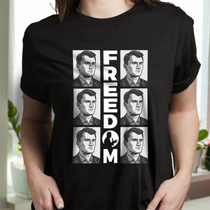 Charlie Kirk Freedom Dark Shirt CH07 67578