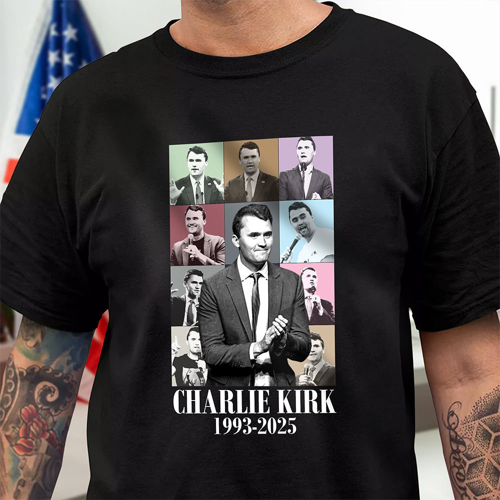 Charlie Kirk 1993 2025 RIP America’s Hero Dark Shirt CH07 67486