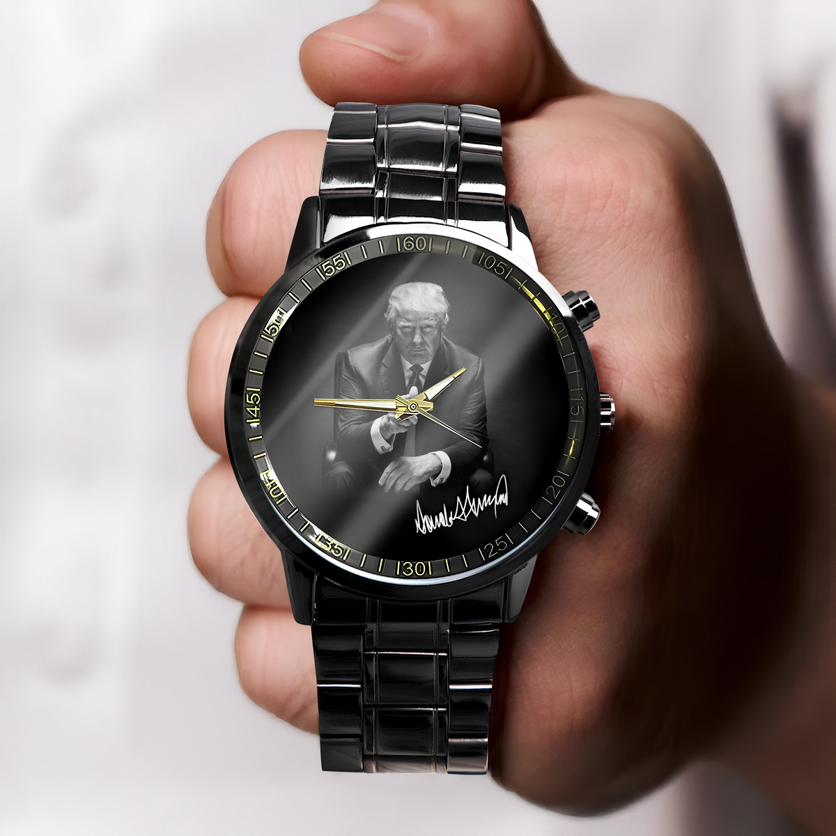 Support The Right President - Donald Trump Photo Wrist Watch HA75 64394