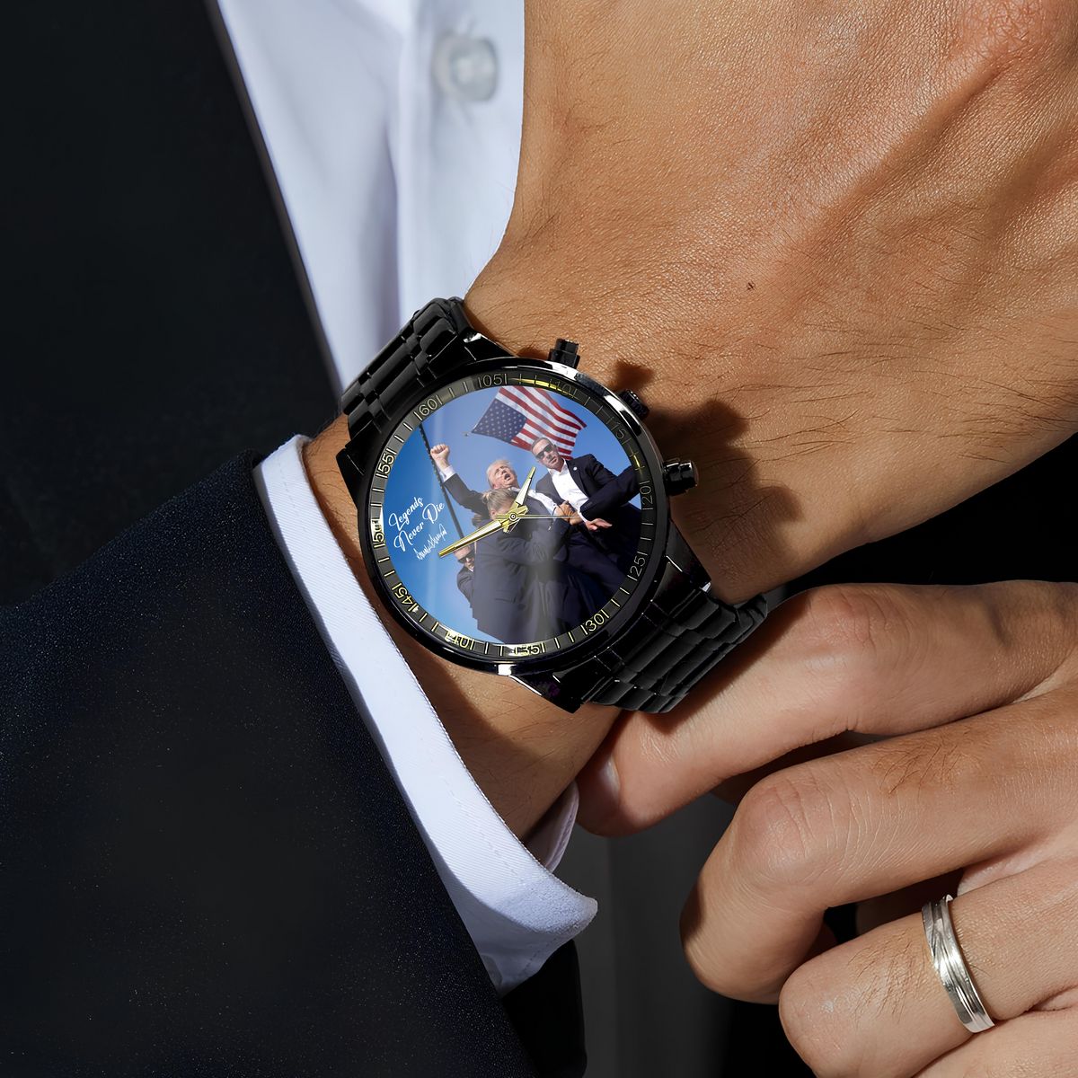 Donald Trump MAGA Wrist Watch TH10 64369