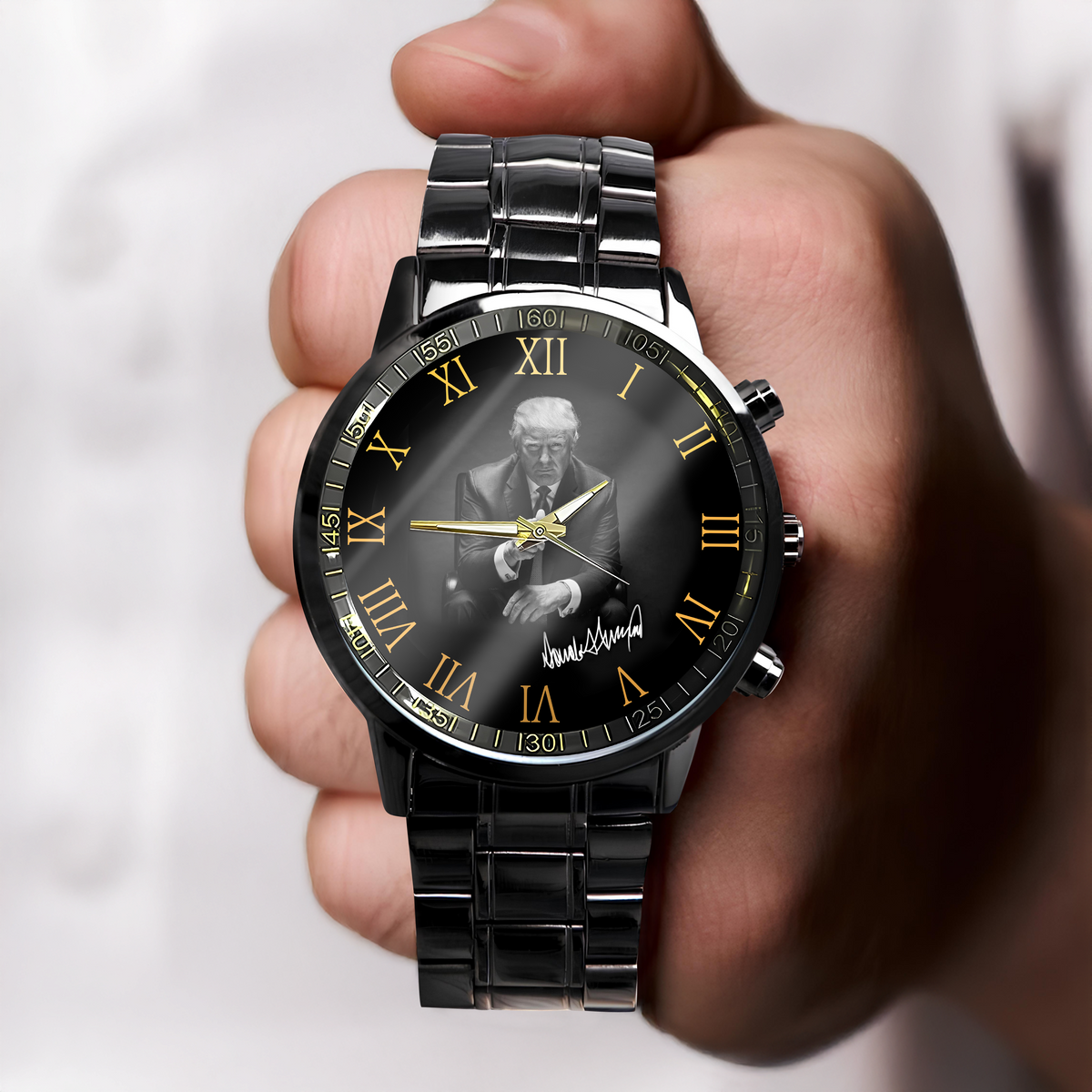 Support The Right President - Donald Trump Photo Wrist Watch HA75 64394