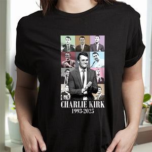 Charlie Kirk 1993 2025 RIP America’s Hero Dark Shirt CH07 67486