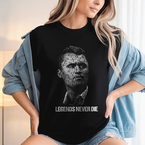 Charlie Kirk Legends Never Die Dark Shirt CH07 67692