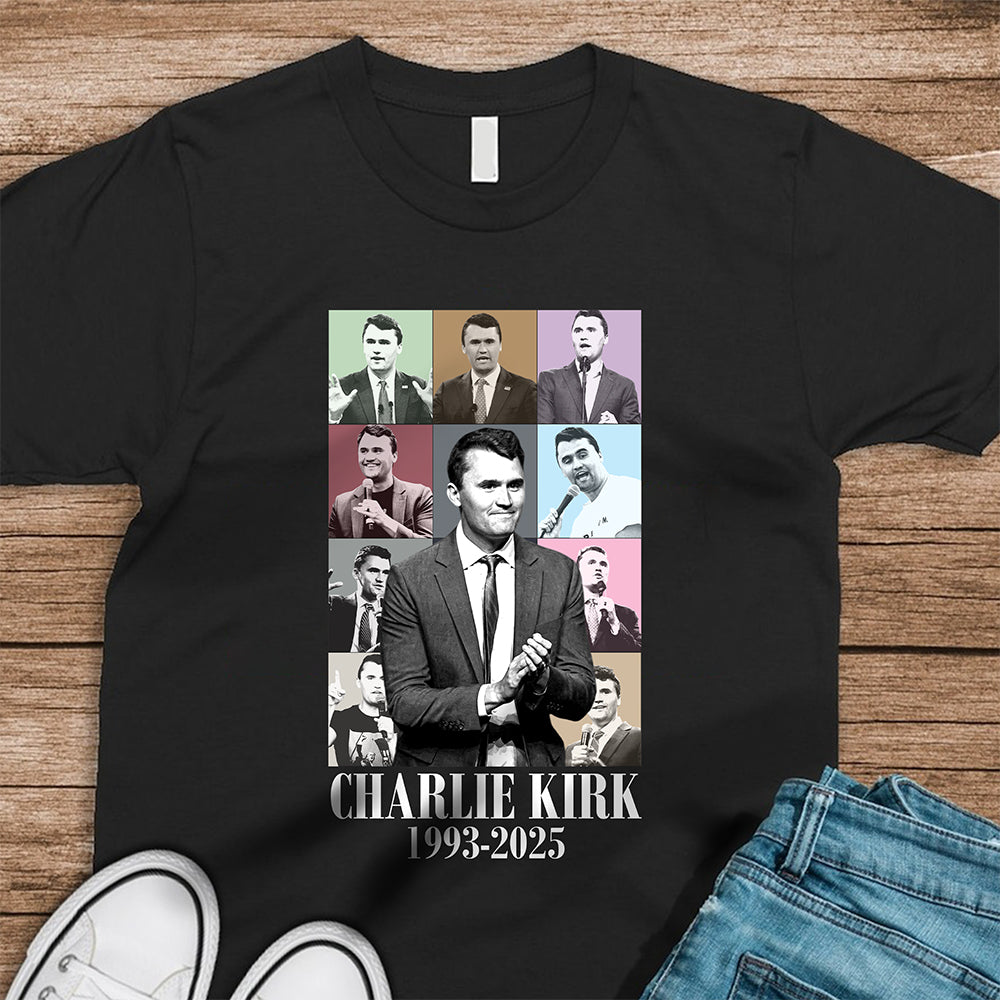 Charlie Kirk 1993 2025 RIP America’s Hero Dark Shirt CH07 67486