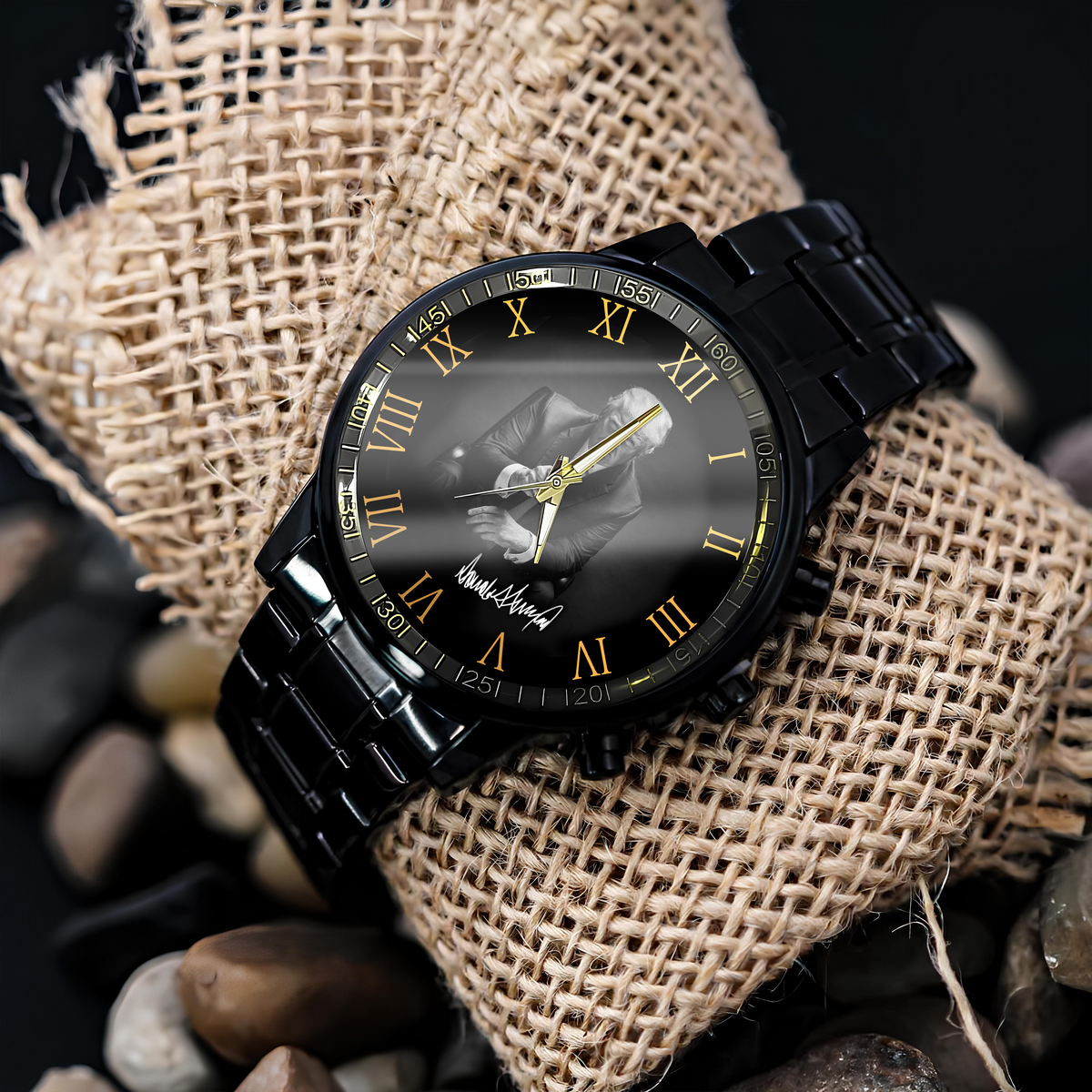 Support The Right President - Donald Trump Photo Wrist Watch HA75 64394