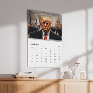 Trump 2025 Wall Calendar Funny Gift Trump Gift N369 LM32 65069