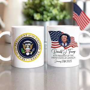 Trump’s Path to Glory - Celebrate Life on Inauguration Day White Mug LM32 65203