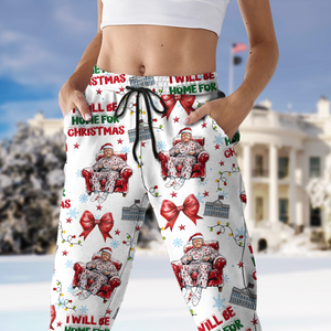 Coquette Bow Trump Sweatpants Christmas Gift For Trump Lovers HA75 64098