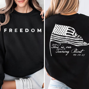 This Is Our Turning Point Charlie Kirk Shirt HA75 64616
