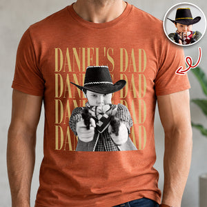 Personalized Vintage Photo Dad, Mom Comfort Shirt HA75 921446