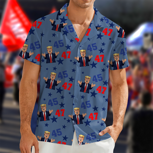 Funny Trump 45 47 Hawaii Shirt Gift For Trump Supporters HA75 64272